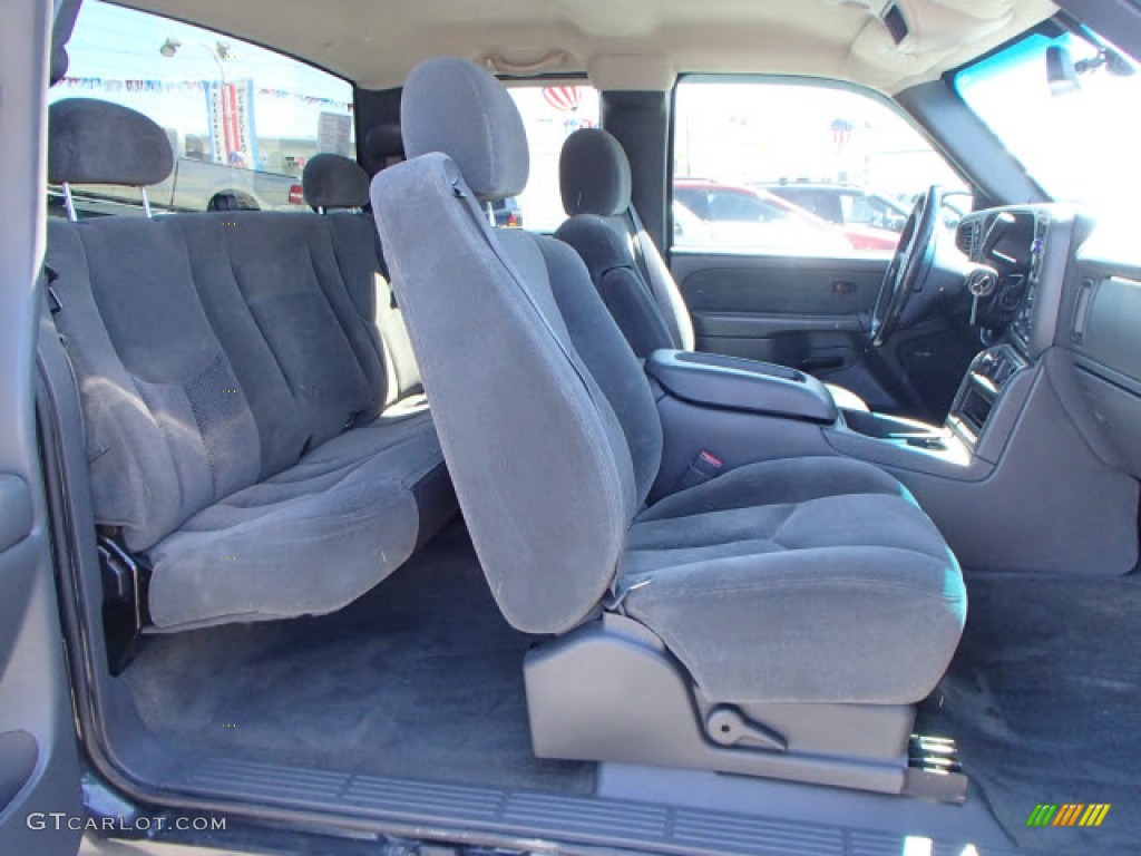 2003 Silverado 1500 LT Extended Cab 4x4 - Dark Gray Metallic / Dark Charcoal photo #10