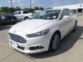 White Platinum - Fusion SE EcoBoost Photo No. 1