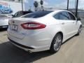 White Platinum - Fusion SE EcoBoost Photo No. 5