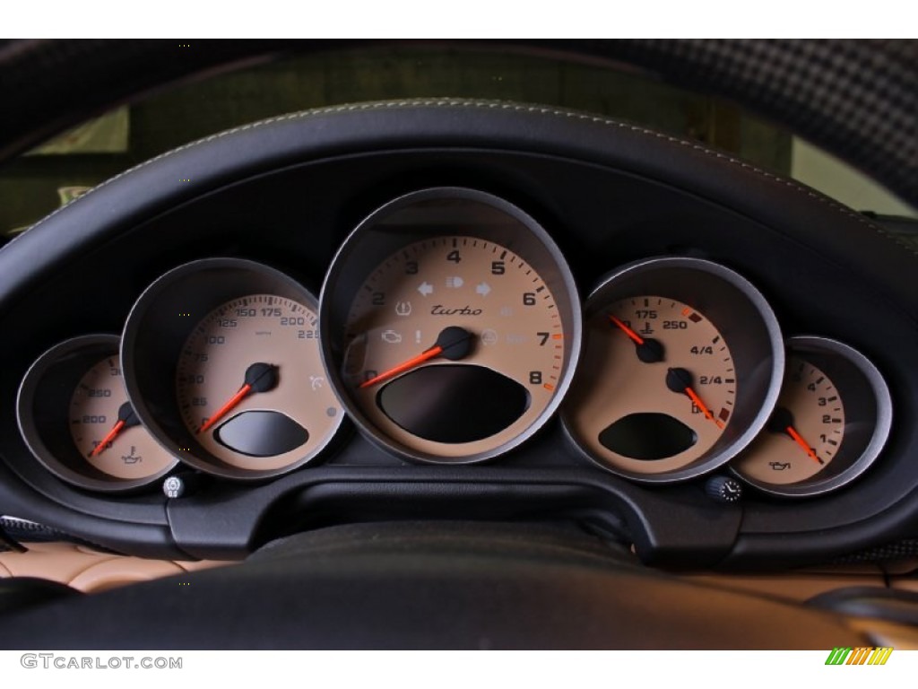 2008 Porsche 911 Turbo Cabriolet Gauges Photo #85433748