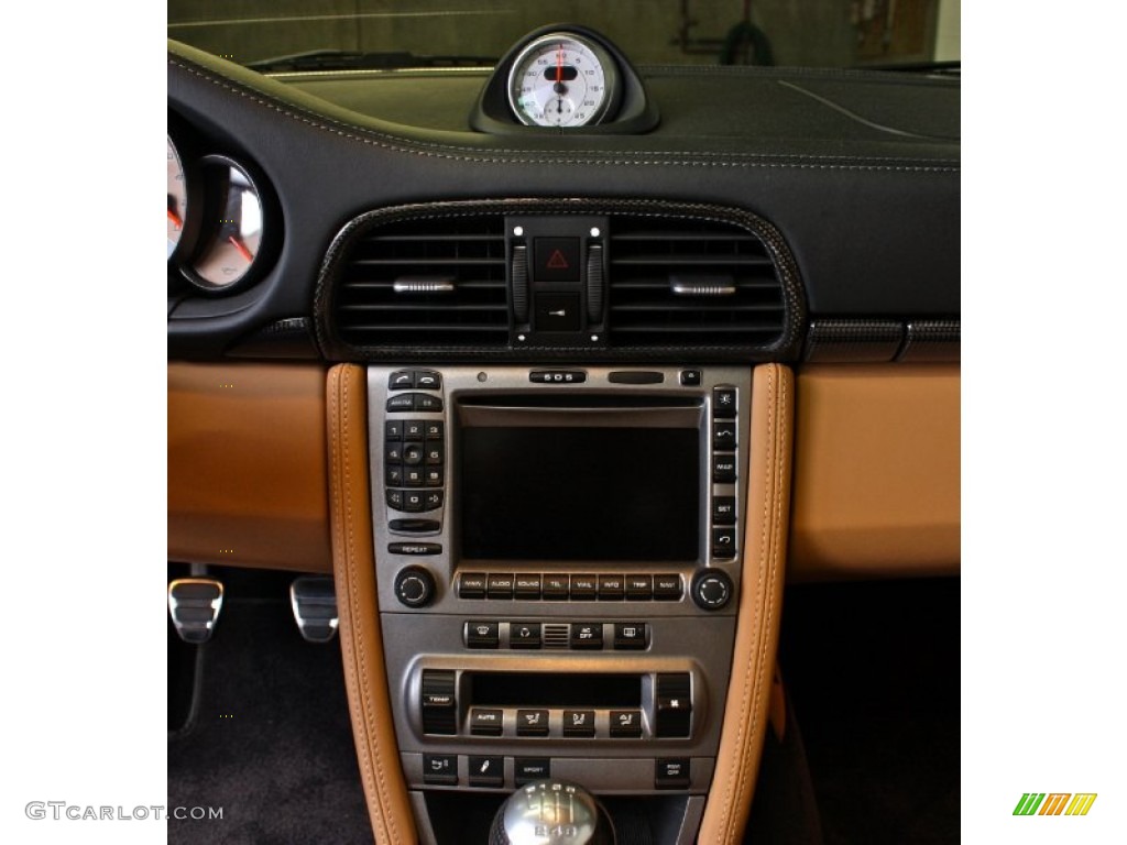 2008 911 Turbo Cabriolet - Macadamia Metallic / Black/Sand Beige photo #40