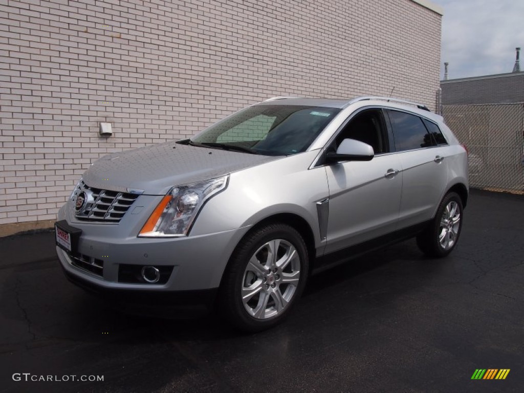 Radiant Silver Metallic Cadillac SRX