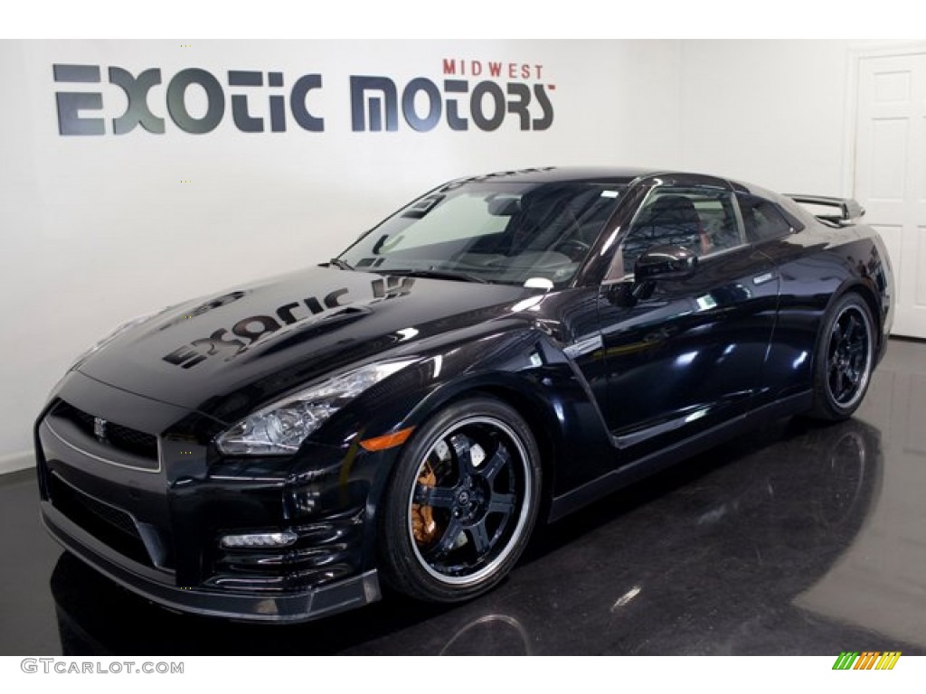 2012 GT-R Black Edition - Jet Black / Black Edition Black/Red photo #3