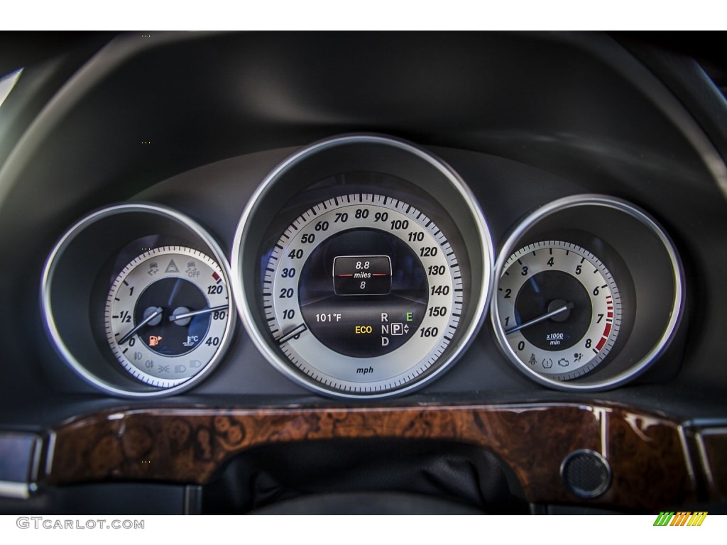 2014 E 350 4Matic Sport Wagon - Black / Black photo #6