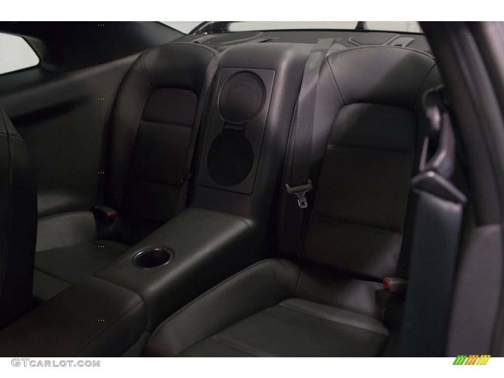 2012 Nissan GT-R Black Edition Rear Seat Photo #85434771