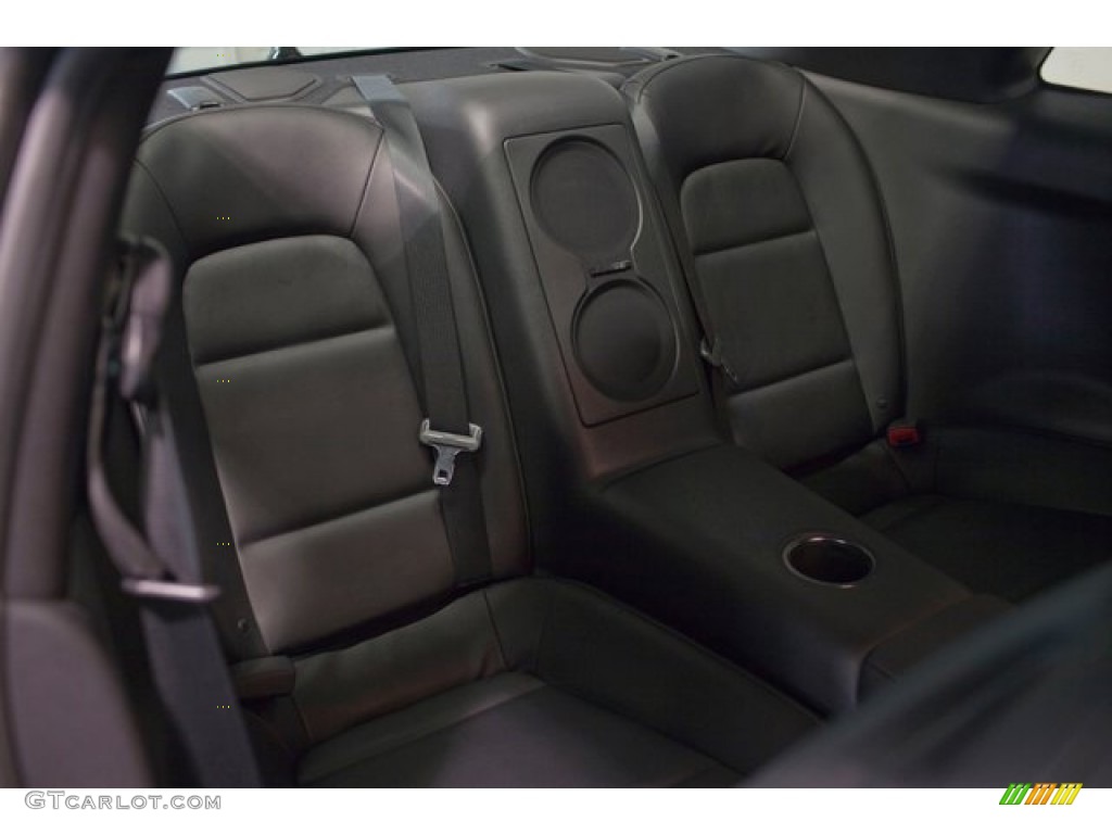 2012 Nissan GT-R Black Edition Rear Seat Photos