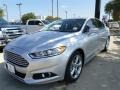 Ingot Silver - Fusion SE EcoBoost Photo No. 1