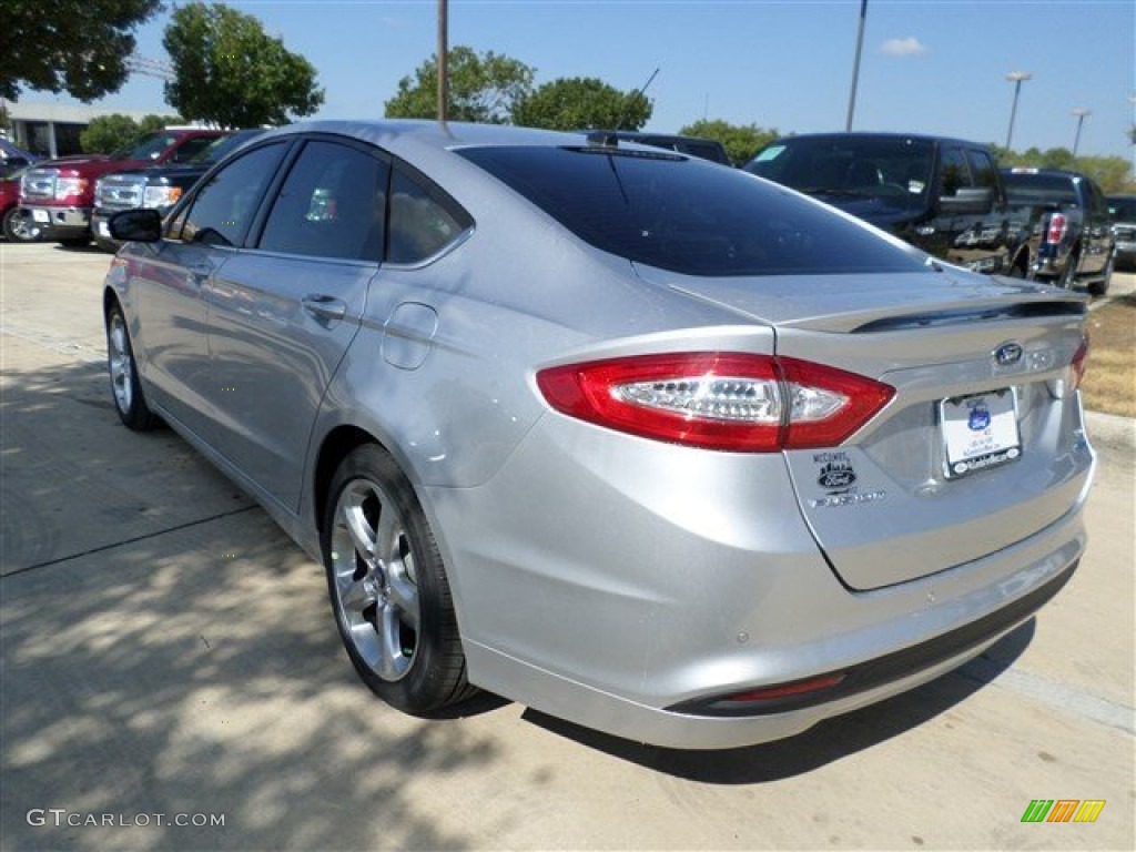 2014 Fusion SE EcoBoost - Ingot Silver / Charcoal Black photo #3