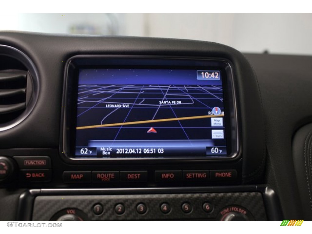 2012 Nissan GT-R Black Edition Navigation Photo #85434897