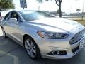Ingot Silver - Fusion SE EcoBoost Photo No. 7