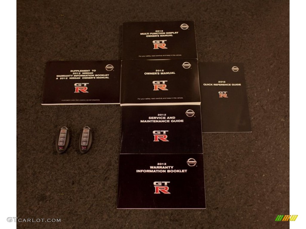 2012 Nissan GT-R Black Edition Books/Manuals Photos
