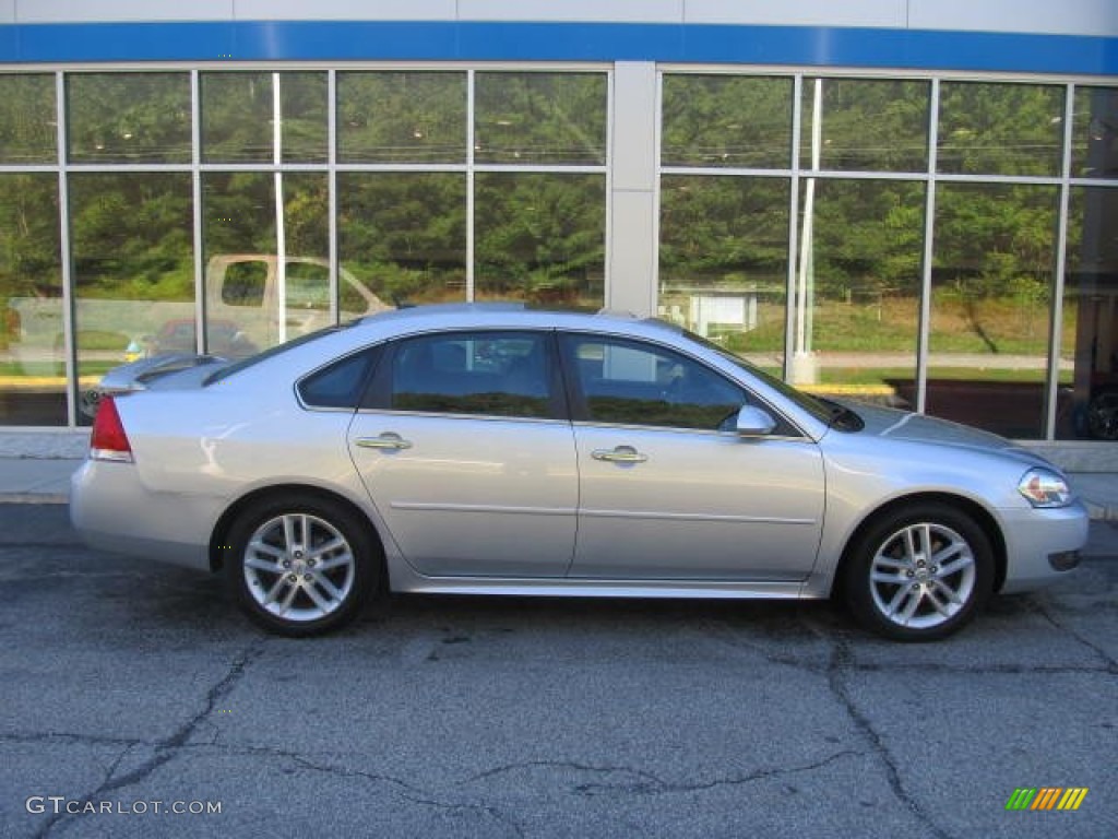 2011 Impala LTZ - Silver Ice Metallic / Ebony photo #2