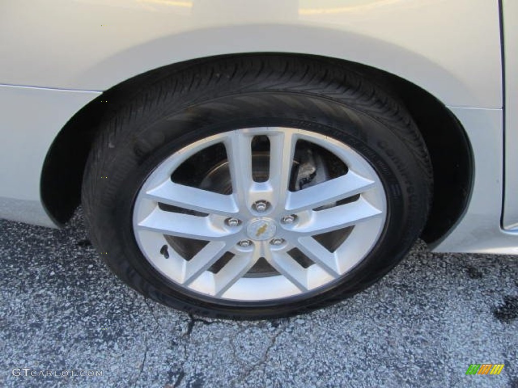 2011 Impala LTZ - Silver Ice Metallic / Ebony photo #3