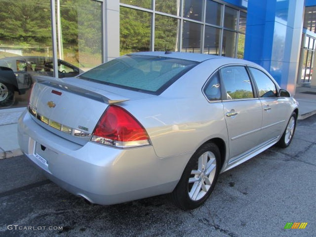 2011 Impala LTZ - Silver Ice Metallic / Ebony photo #4