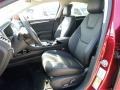 Charcoal Black Front Seat Photo for 2014 Ford Fusion #85436370