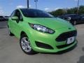 Green Envy - Fiesta SE Sedan Photo No. 7