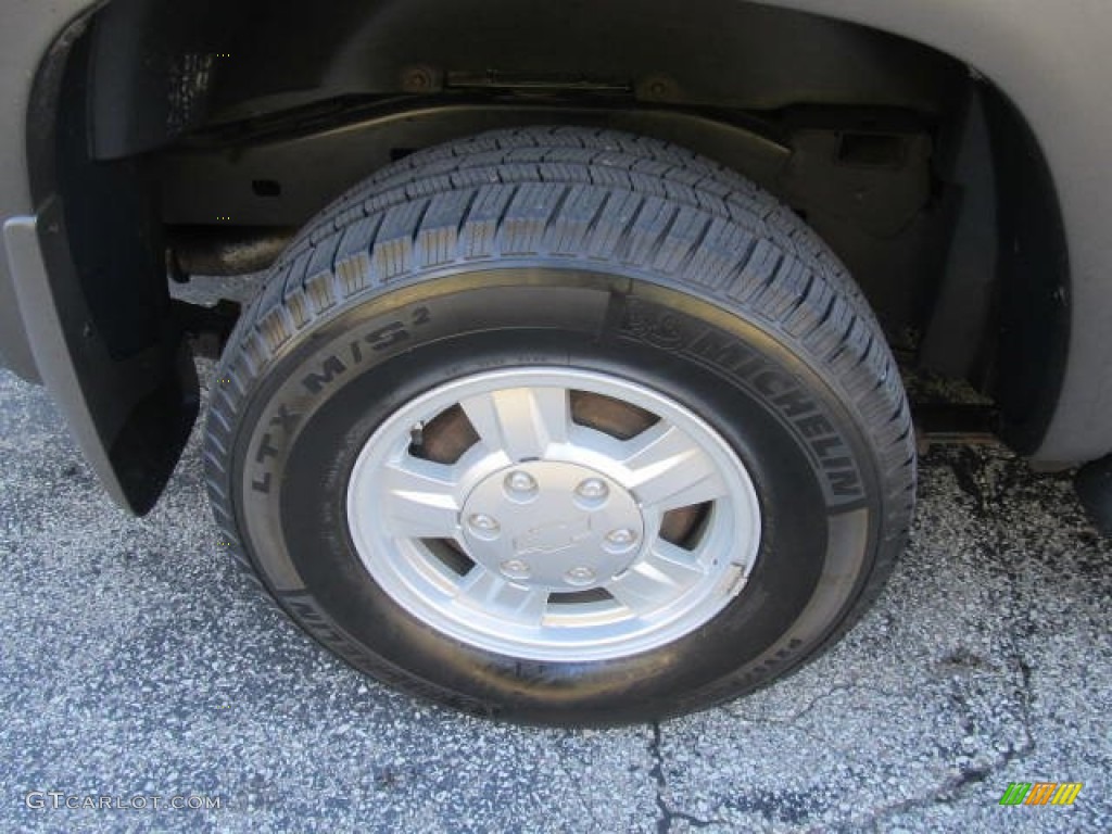 2007 Colorado LT Crew Cab 4x4 - Blue Granite Metallic / Very Dark Pewter photo #3