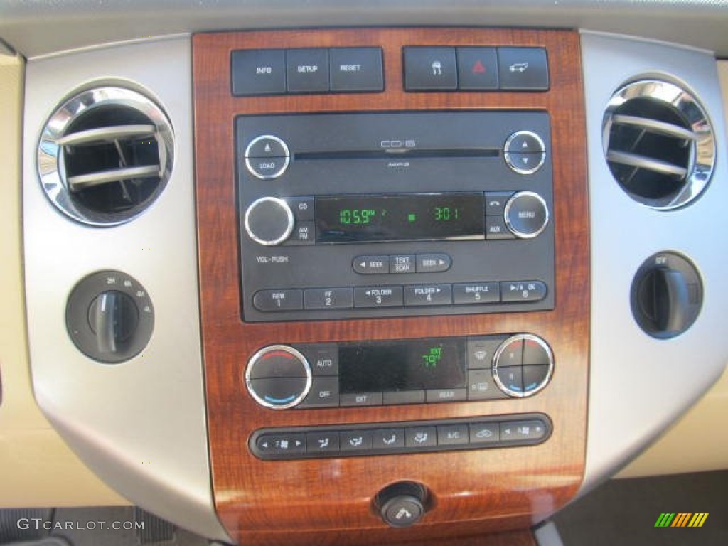 2010 Expedition Eddie Bauer 4x4 - White Platinum Tri-Coat Metallic / Camel photo #15