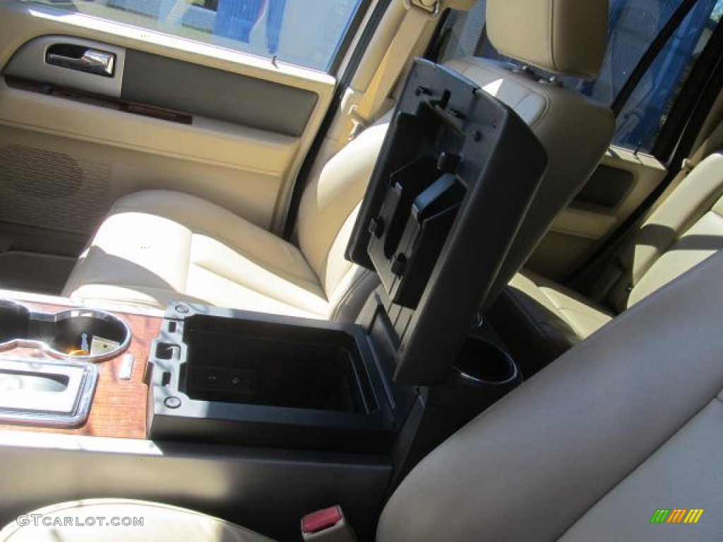 2010 Expedition Eddie Bauer 4x4 - White Platinum Tri-Coat Metallic / Camel photo #18
