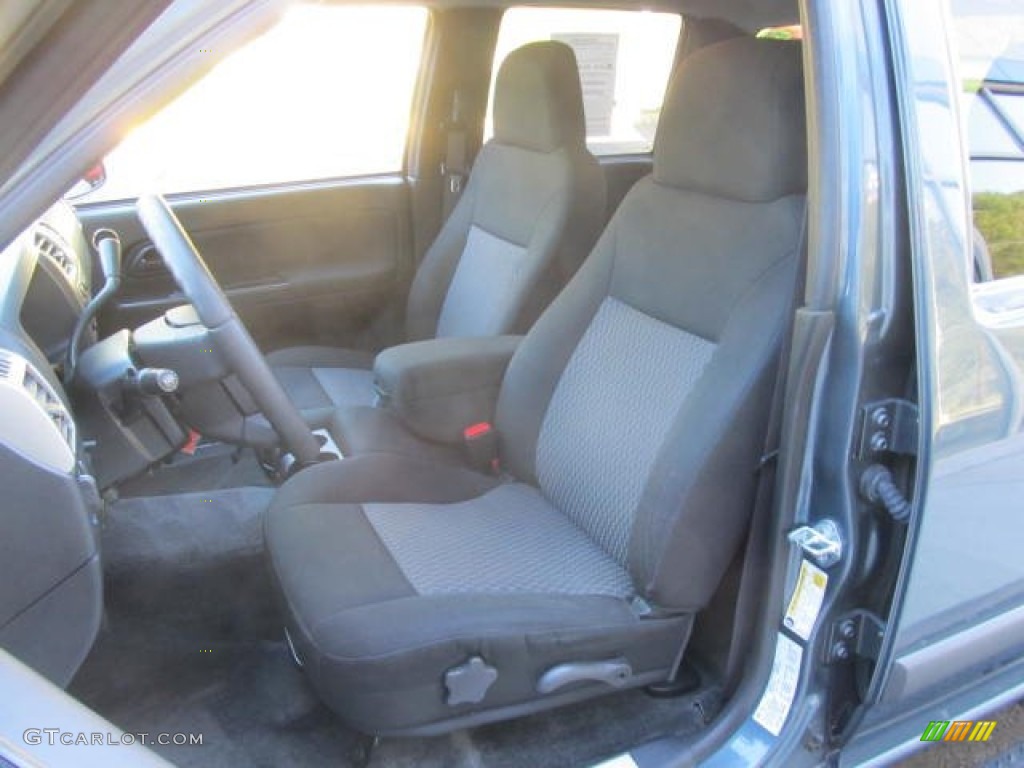 2007 Colorado LT Crew Cab 4x4 - Blue Granite Metallic / Very Dark Pewter photo #12