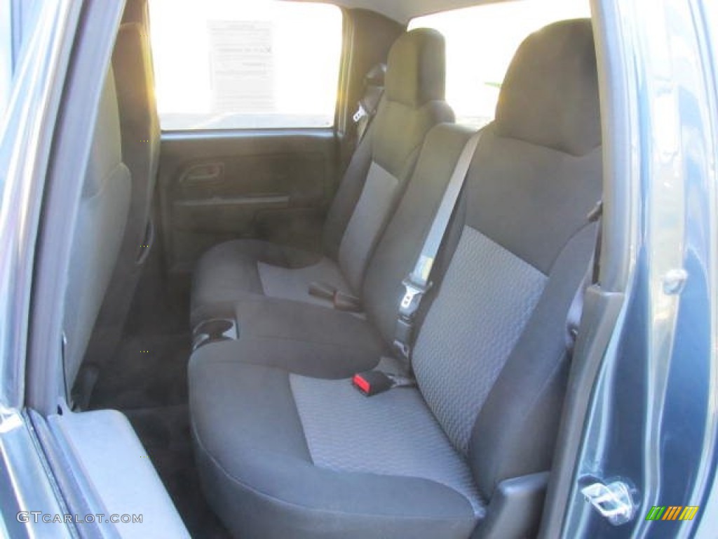 2007 Colorado LT Crew Cab 4x4 - Blue Granite Metallic / Very Dark Pewter photo #13