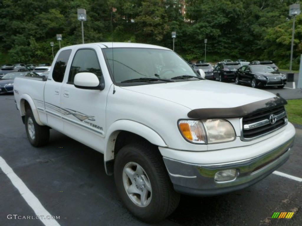 2000 Tundra Limited Extended Cab 4x4 - Natural White / Oak photo #1