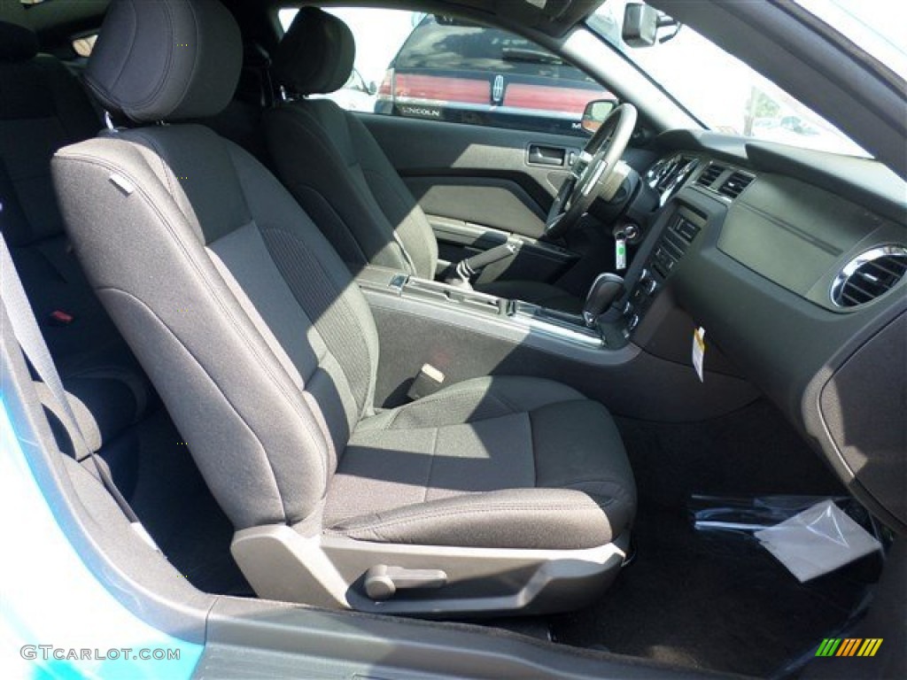 2013 Mustang V6 Coupe - Grabber Blue / Charcoal Black photo #9