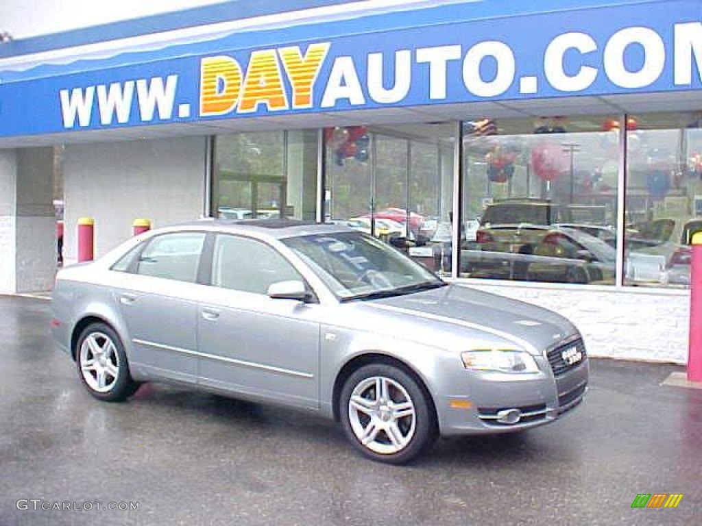 2006 A4 2.0T quattro Sedan - Quartz Gray Metallic / Platinum photo #1