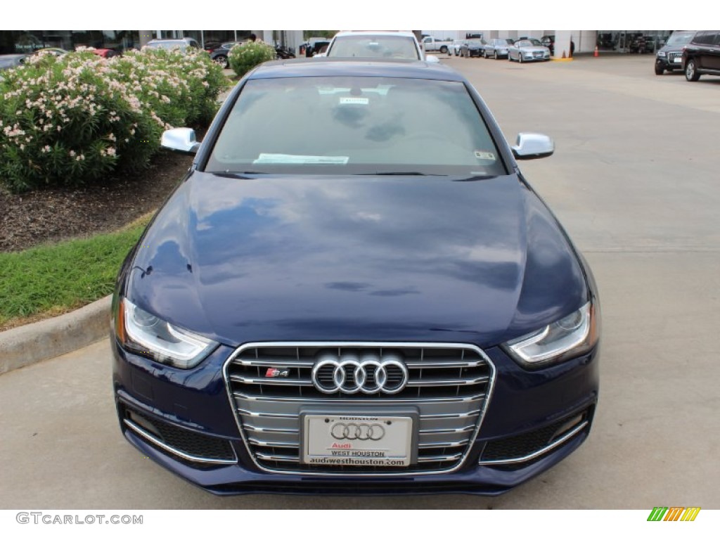 2014 S4 Premium plus 3.0 TFSI quattro - Estoril Blue Crystal / Black photo #2