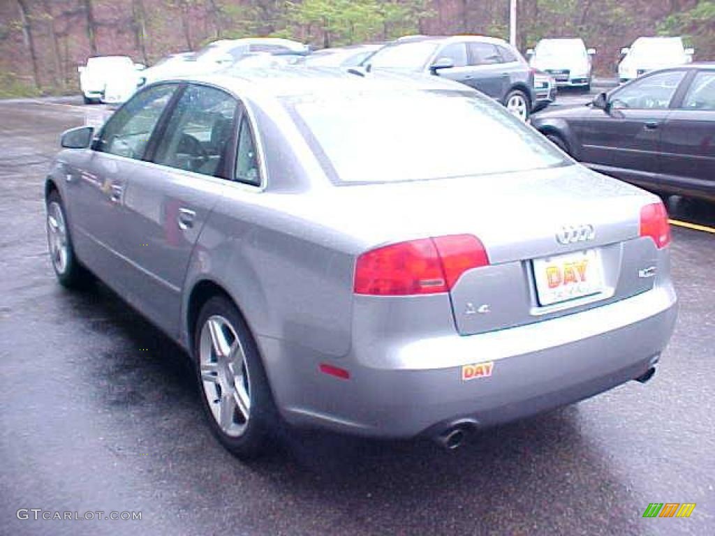 2006 A4 2.0T quattro Sedan - Quartz Gray Metallic / Platinum photo #5