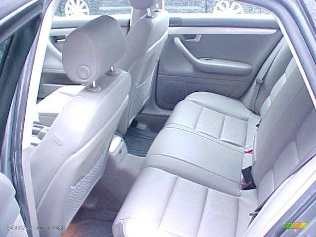 2006 A4 2.0T quattro Sedan - Quartz Gray Metallic / Platinum photo #9