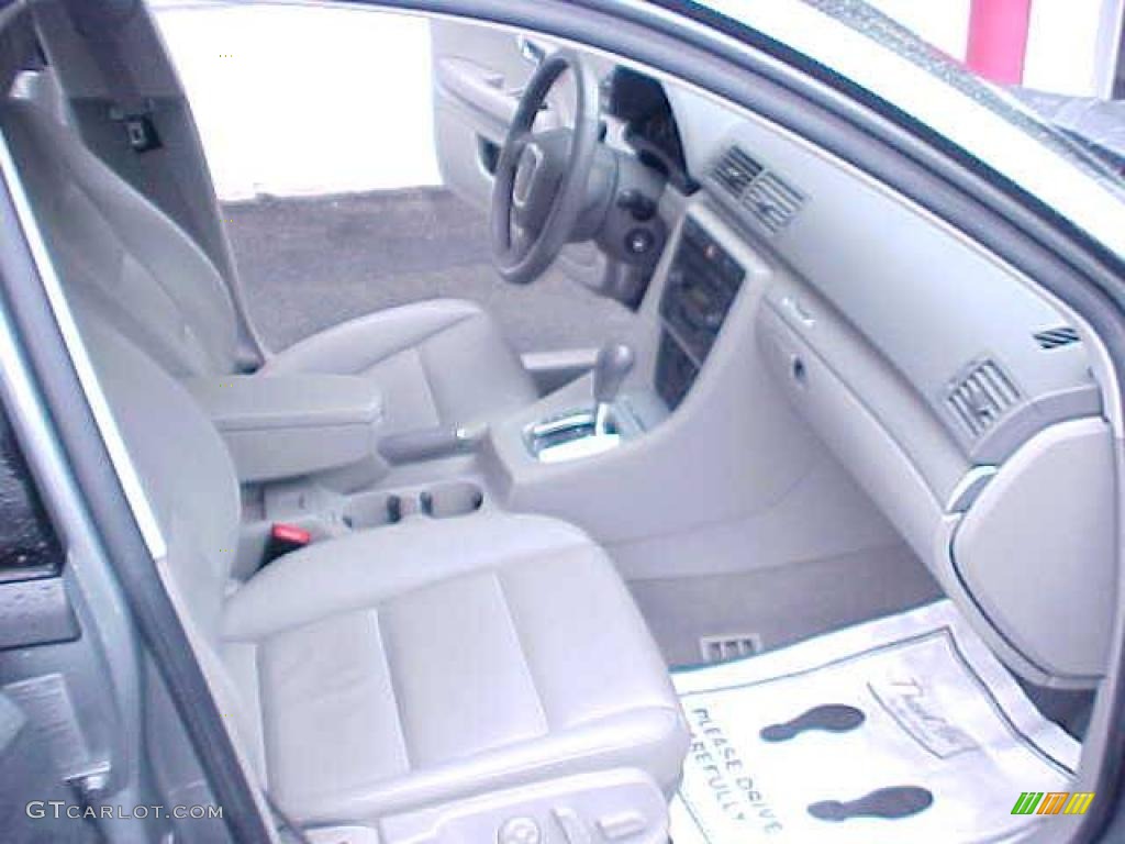 2006 A4 2.0T quattro Sedan - Quartz Gray Metallic / Platinum photo #11