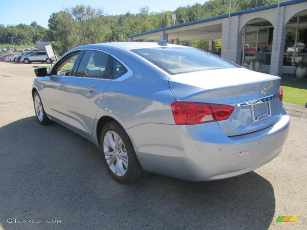 2014 Impala LT - Silver Topaz Metallic / Jet Black/Brownstone photo #4
