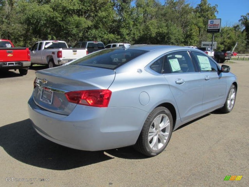 2014 Impala LT - Silver Topaz Metallic / Jet Black/Brownstone photo #6