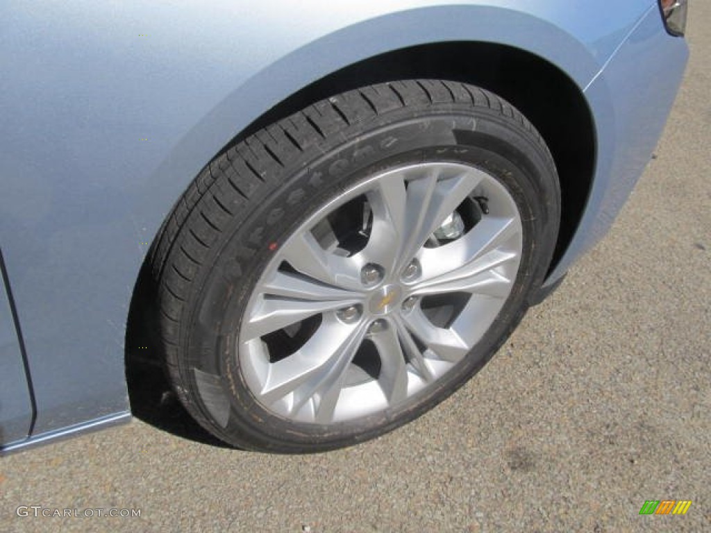 2014 Impala LT - Silver Topaz Metallic / Jet Black/Brownstone photo #8