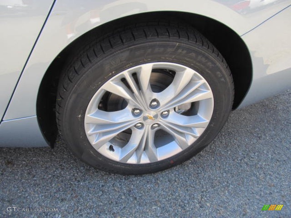 2014 Impala LT - Silver Topaz Metallic / Jet Black/Brownstone photo #3