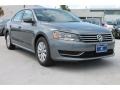 2013 Platinum Gray Metallic Volkswagen Passat 2.5L Wolfsburg Edition  photo #1