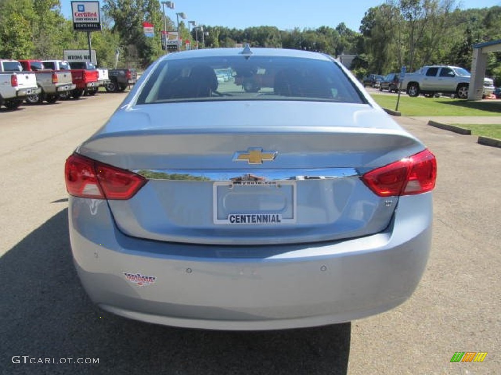 2014 Impala LT - Silver Topaz Metallic / Jet Black/Brownstone photo #5