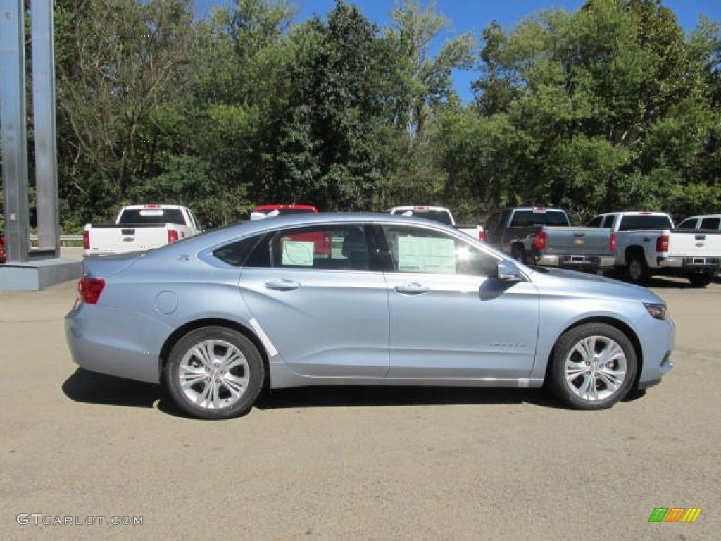 2014 Impala LT - Silver Topaz Metallic / Jet Black/Brownstone photo #7