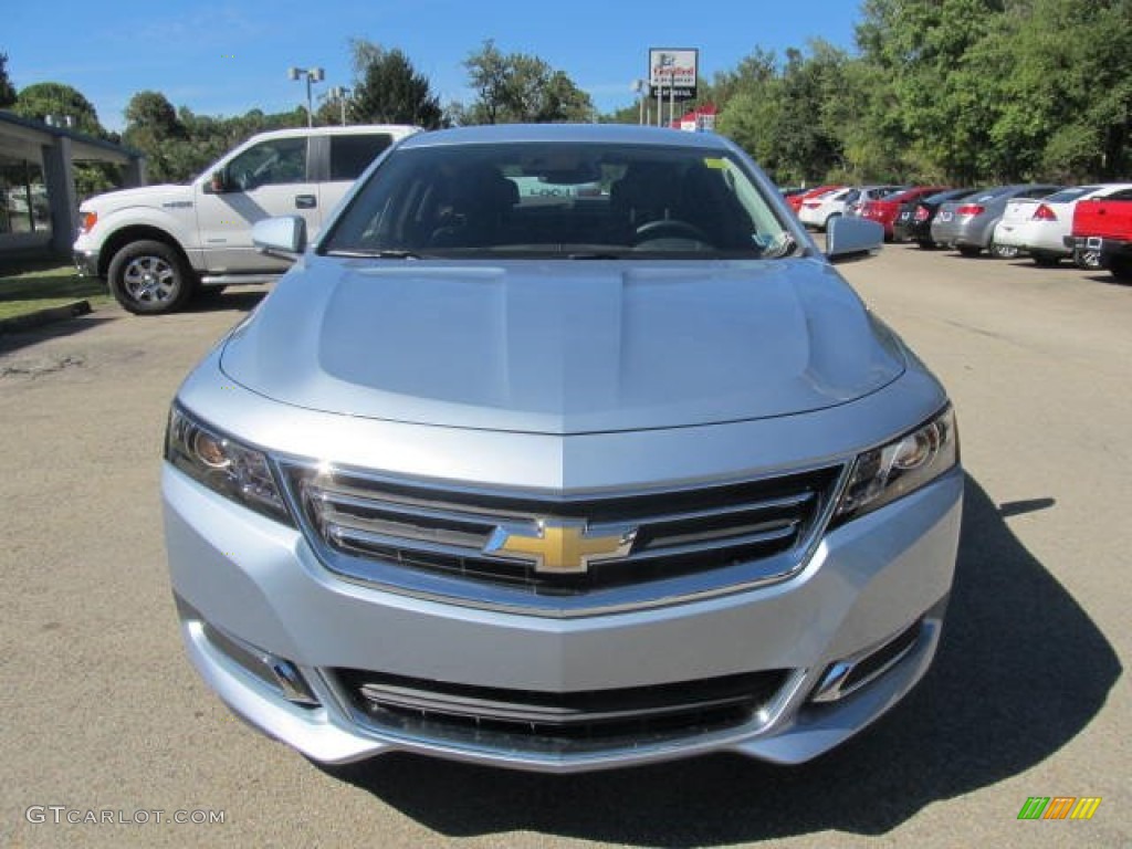 2014 Impala LT - Silver Topaz Metallic / Jet Black/Brownstone photo #10