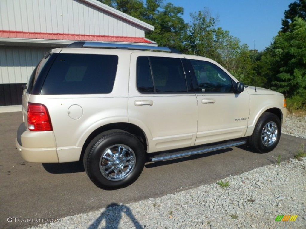 Ivory Parchment Tri Coat 2005 Ford Explorer Limited 4x4 Exterior Photo #85440780