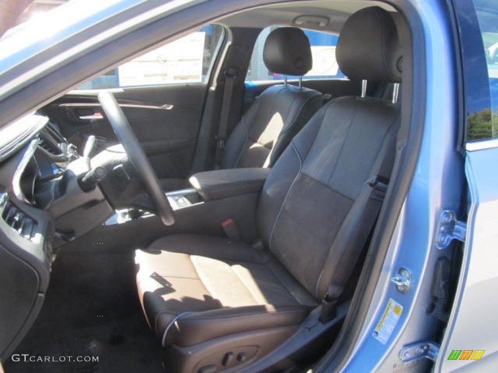2014 Impala LT - Silver Topaz Metallic / Jet Black/Brownstone photo #12