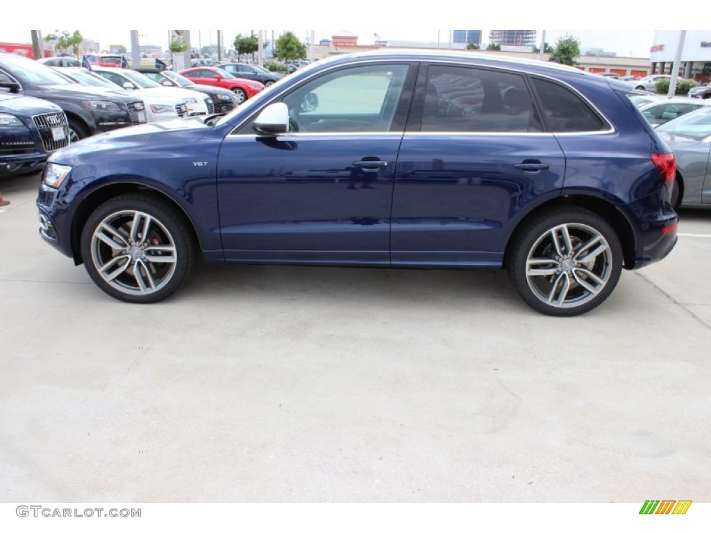 Estoril Blue Crystal 2014 Audi SQ5 Prestige 3.0 TFSI quattro Exterior Photo #85440855