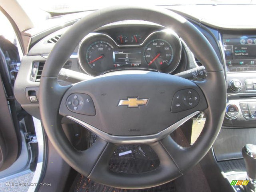 2014 Impala LT - Silver Topaz Metallic / Jet Black/Brownstone photo #14