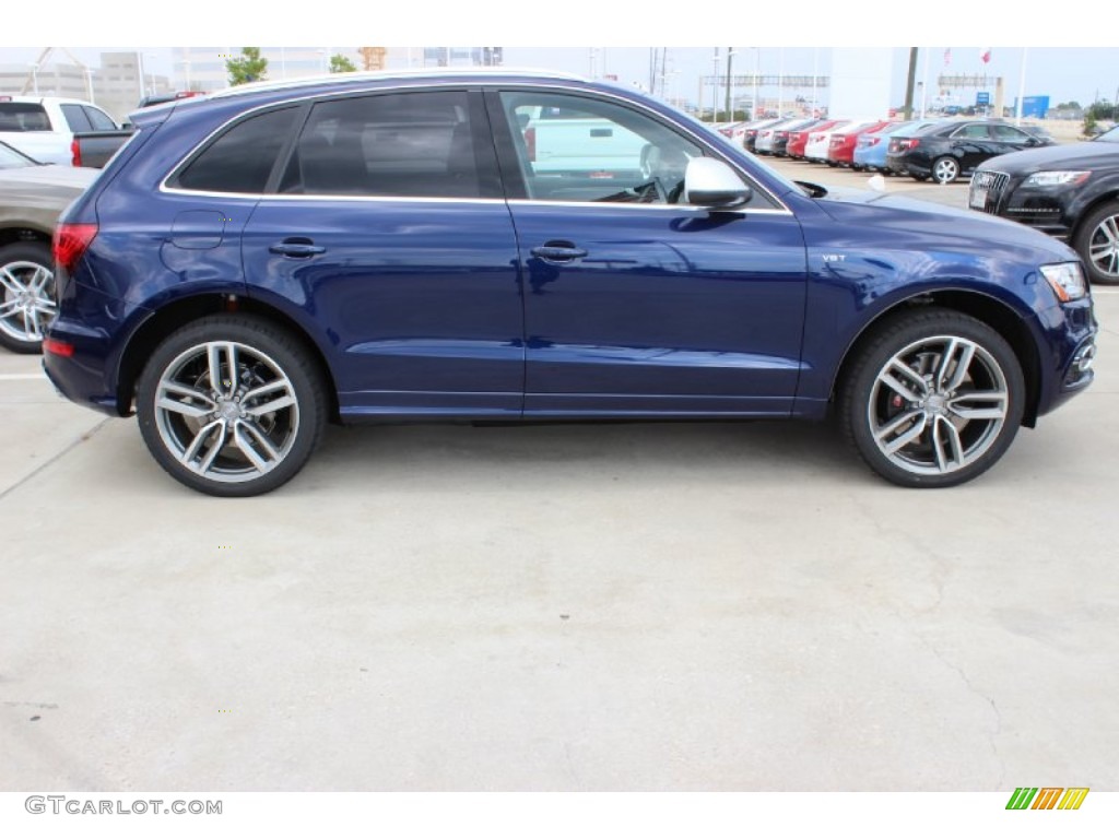 Estoril Blue Crystal 2014 Audi SQ5 Prestige 3.0 TFSI quattro Exterior Photo #85440939