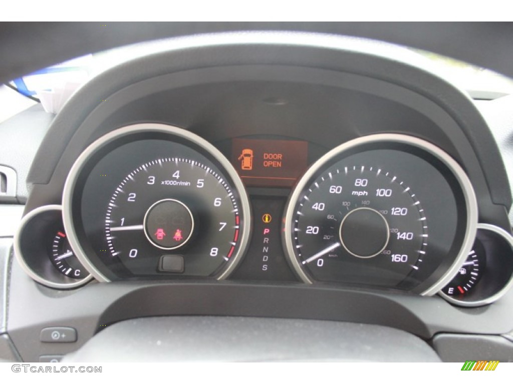 2012 ZDX SH-AWD Technology - Grigio Metallic / Taupe photo #26