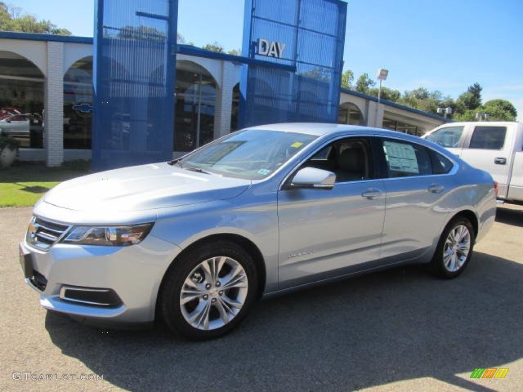 2014 Impala LT - Silver Topaz Metallic / Jet Black photo #1