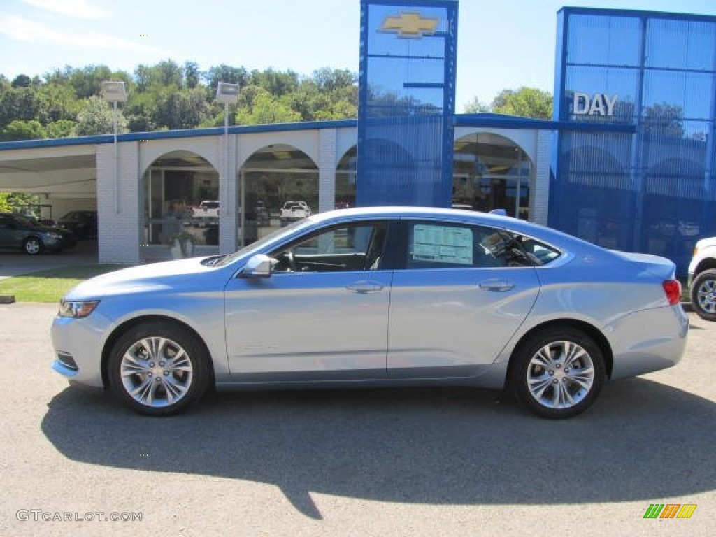 2014 Impala LT - Silver Topaz Metallic / Jet Black photo #2