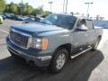 2013 Stealth Gray Metallic GMC Sierra 1500 SLT Crew Cab 4x4  photo #6