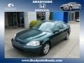 Clover Green Pearl 2000 Honda Civic EX Coupe